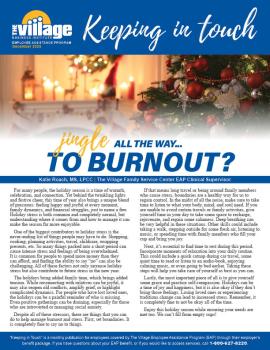 Preview of December 2025 EAP Newsletter